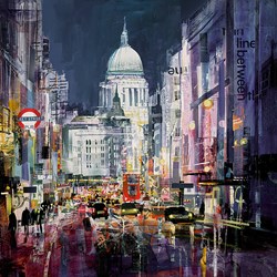 Cathedral Glow by Tom Butler - Paper on Board sized 16x16 inches. Available from Whitewall Galleries